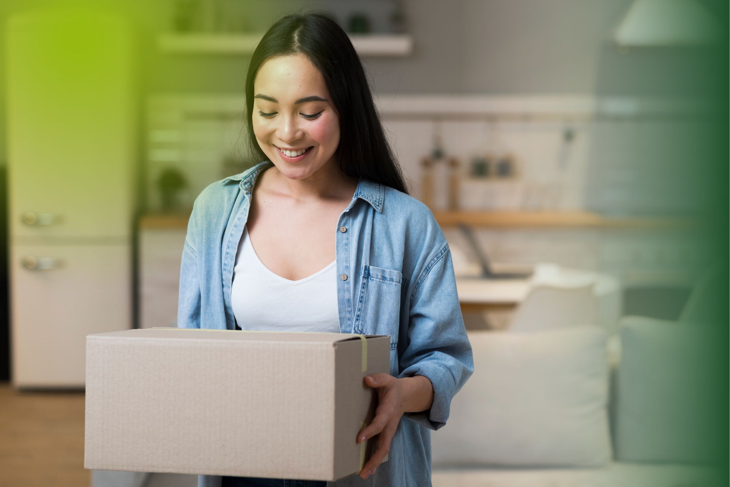 Envío de cajas desde Estados Unidos